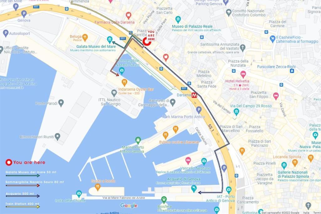 Apartamento Diamante Nel Porto Génova Exterior foto